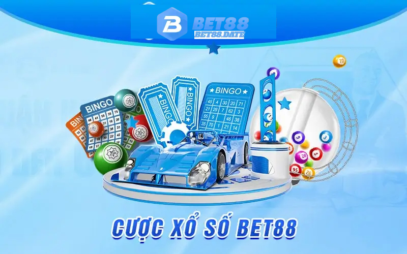 Cược xổ số tại Bet88